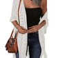 🔥This Week's Special Price: £15.99!!😍Women’s Oversized Knit Cardigan – Lightweight Crochet Tassel Kimono for Spring & Summer 🌸