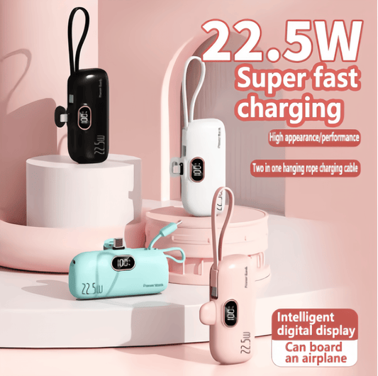 🔋✨FLASH SALE - ￡12.99!!👍5000mAh Mini Portable Charger Power Bank for phone