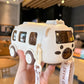 🎁Best Gifts for Children--HOT SALE 49% OFF🚌Portable Water Cup in Bus Shape with Strap