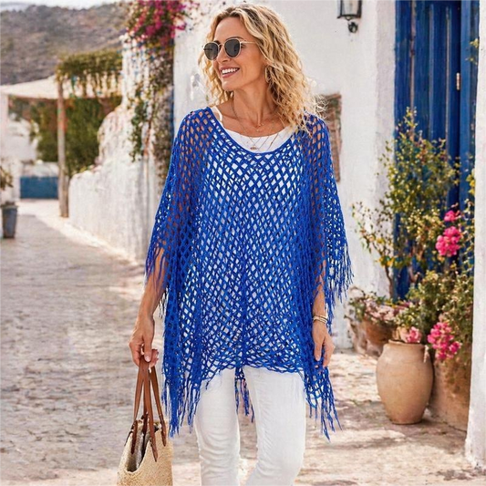 🏆 Last Day Special Price £9.99! 💐Summer Metallic Crochet Cover-Up – Lightweight, Flowy & Effortlessly Stylish summer outfit
