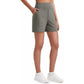 👖 50% OFF! ✨Women's High-Waisted Athletic Bermuda Shorts with Pockets – Running, Yoga, Summer Casual Activewear