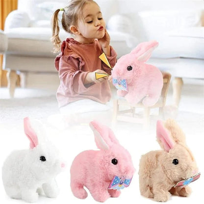 ⏰Final 3 Hours:Buy 1 Get 1 Free -🌟🌟 Interactive Easter Bunny Toy