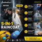 🥳HOT SALE 2026🥳💞50,000+ SOLD!👵❤️ Disposable Rain Jacket in Mini Ball Shape (Buy 1, Get 1 Free)