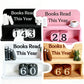 💥New Year Hot Sale 49% OFF✨📖 -Modern Classics Wooden Books Read Counter