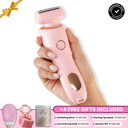🔥LAST DAY SALE 50% OFF🔥Perfect for any skin - Lux 3-in-1 Smooth Shave Razor