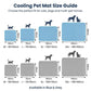 🔥🐶2026 Summer Hot Sale 49% OFF🧊Pet Cooling Ice Silk Mat – Summer Cooling Pet Bed Pad for Dogs and Cats, Breathable Washable Sleeping Cushion for Indoor and Outdoor Use, Lightweight Cooling Crate and Sofa Pet Mat