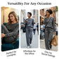 💓LAST DAY 50% OFF💓Women's Crew Neck Top & Drawstring Pants Set