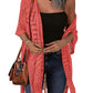 🔥This Week's Special Price: £15.99!!😍Women’s Oversized Knit Cardigan – Lightweight Crochet Tassel Kimono for Spring & Summer 🌸