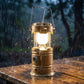⏳LAST DAY SALE ONLY ￡11.99!!🔥⛺️Solar Camping Lantern‑ Rechargeable Collapsible LED Lamp, IPX4 Waterproof Light with Magnetic Base & Foldable Hanging Hook for Outdoor Emergency