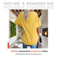 🌷🌷2026 Summer Sale 50% OFF☀️Women's Summer Half Sleeve Casual Loose Fit Cotton Tunic T-shirt