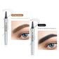 💥Limited Buy 1 Get 1 Free💥(🎉 2 PCS)🎉High Quality 3D Waterproof Microblading Eyebrow Pen 4 Fork Tip Tattoo Pencil