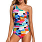 ⛱️LAST DAY SPECIAL PRICE: ￡12.99!!💖One Shoulder One Piece Swimsuit For Women Tummy Control Bathing Suit🩱