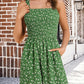 🏝️LAST DAY SALE 50% OFF💃Women's Summer Square Neck Sleeveless Loose Casual Short Smocked Romper