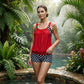 👙 50% OFF NOW ! 💐 Women's Polka Dot Two Piece Swimsuit – Cute Dot Pattern, Comfort Fit & Stylish Beach Wear ☀️