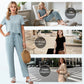 🌸New Arrival 50%OFF💖Women’s Summer Oversized Wide Leg Crop Pants Two Piece Outfits Set