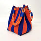 🏆👜 Limited Time Special Price ￡8.99!!✨Boho Striped Knit Bucket Handbag for Women – Handmade Summer Beach Shoulder Bag