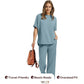 🌸New Arrival 50%OFF💖Women’s Summer Oversized Wide Leg Crop Pants Two Piece Outfits Set