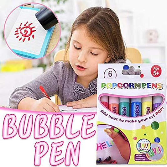 🎅Surprise Price: Only £7.99!!🎁🔮Magic Pen – Draw 3D with one stroke!🎄 DIY Bubble Popcorn Drawing Pens& Buy 3 Pay 2 🔥