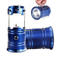 ⏳LAST DAY SALE ONLY ￡11.99!!🔥⛺️Solar Camping Lantern‑ Rechargeable Collapsible LED Lamp, IPX4 Waterproof Light with Magnetic Base & Foldable Hanging Hook for Outdoor Emergency