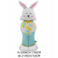 🎁EASTER SALE – £5.99!!🐰🎉Giant 3D Standing Bunny Balloon Self-Supporting Festive Cheer