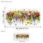 🔥Last Day Sale - ￡6.99!🎁50K+ SOLD! Amost Gone! ✨💐Colorful Floral Bouquet Window Sticker🖼️