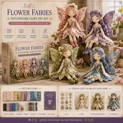 🔥LAST DAY 49% OFF🧵Fairy Patchwork DIY Collection