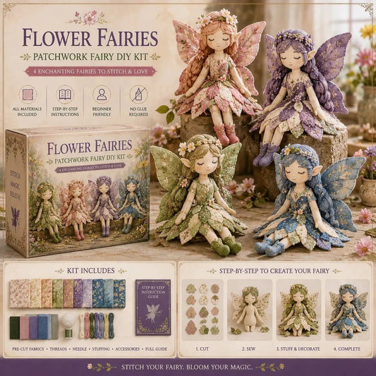 🔥LAST DAY 49% OFF🧵Fairy Patchwork DIY Collection