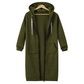 ⏰Early Autumn Sales 49% OFF🍂Women’s Casual Zip up Fleece Long Hoodies