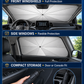 ✨️Last Day 50% OFF☀️🚗2026 Upgraded Car Windshield Sun Shade Umbrella