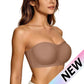 ⛱️Last Day Special Price ￡7.99!!💞Womens Strapless Wireless Padded Bandeau Bra