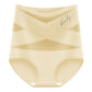 🌸Last Day-Buy 1 Get 3 Packs✨Plus-Size High-Waist Cross Tummy Control Panties