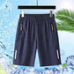 🔥HOT SALE 70% OFF🥰 Men's Elastic Summer Shorts💎Breathable, Zippered Pockets & Stretch Fit🩳❄️