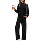 🔥LAST DAY SALE 60% OFF👍✨2026 Women's Mock Neck Long Sleeve Lounge Set