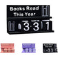 💥New Year Hot Sale 49% OFF✨📖 -Modern Classics Wooden Books Read Counter