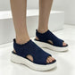 ⏳2026 Summer Hot Sale 70% OFF🎁Women’s Knit Platform Sandals – Lightweight, Breathable & Arch-Supported 🏝️☁️