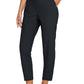 ⏳LIMITED OFFER 70%OFF🌞Women’s Fitted High-Waisted Zip-Pocket Trousers - 👖Lightweight, Breathable, Soft 26\"/27\" Ankle Pants with Zipper Pockets