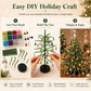 ⏳LAST DAY SALE ONLY ￡6.99!🎄✨DIY Beaded Christmas Tree Kit – 🎅Create Your Own Sparkling Holiday Decoration