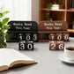 💥New Year Hot Sale 49% OFF✨📖 -Modern Classics Wooden Books Read Counter