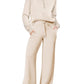 💝LAST DAY SALE 50% OFF!!⚡🎀Women's 2 Piece Casual Outfits Sweatsuit Set