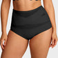 🌸Last Day-Buy 1 Get 3 Packs✨Plus-Size High-Waist Cross Tummy Control Panties