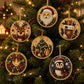 🎁LAST DAY SALE ONLY ￡7.99/6PCS!!🎄✨Christmas Wooden DIY Painting Hanging Ornaments Set -💎Make sparkling 5D pearl decorations yourself