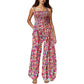 🏖️LAST DAY SALE: ONLY ￡14.99!!🌼Women’s Casual Print Sleeveless Overalls Jumpsuits