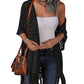 🔥This Week's Special Price: £15.99!!😍Women’s Oversized Knit Cardigan – Lightweight Crochet Tassel Kimono for Spring & Summer 🌸