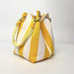 🏆👜 Limited Time Special Price ￡8.99!!✨Boho Striped Knit Bucket Handbag for Women – Handmade Summer Beach Shoulder Bag