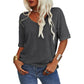 💖✨This Week's Special Price ￡10.99🌸Women's Solid Color V-Neck T-shirt