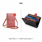 🔥Last Day Promotion：ONLY ￡9.99!!👜 📱 Simple and elegant women's touchscreen crossbody phone wallet(📦 Buy 2 Free Shipping)