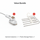 💞💞2026 HOT SALE 50% OFF! 🧺💨Steam Iron & Steamer 2-in-1 – Kills 99.99% mites & bacteria. 5s preheat, 150ml tank. Ceramic plate, even heat. Safe for silk to cotton. Your fabric care essential. 🛡️🌿