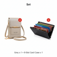 🔥Last Day Promotion：ONLY ￡9.99!!👜 📱 Simple and elegant women's touchscreen crossbody phone wallet(📦 Buy 2 Free Shipping)