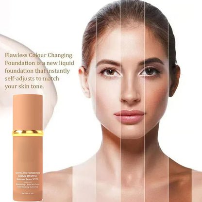 🎉2025 HOT SALE 49% OFF🎁Biomimic Color Change Foundation 4 in 1