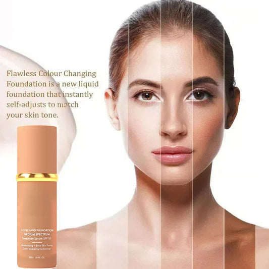 🎉2025 HOT SALE 49% OFF🎁Biomimic Color Change Foundation 4 in 1